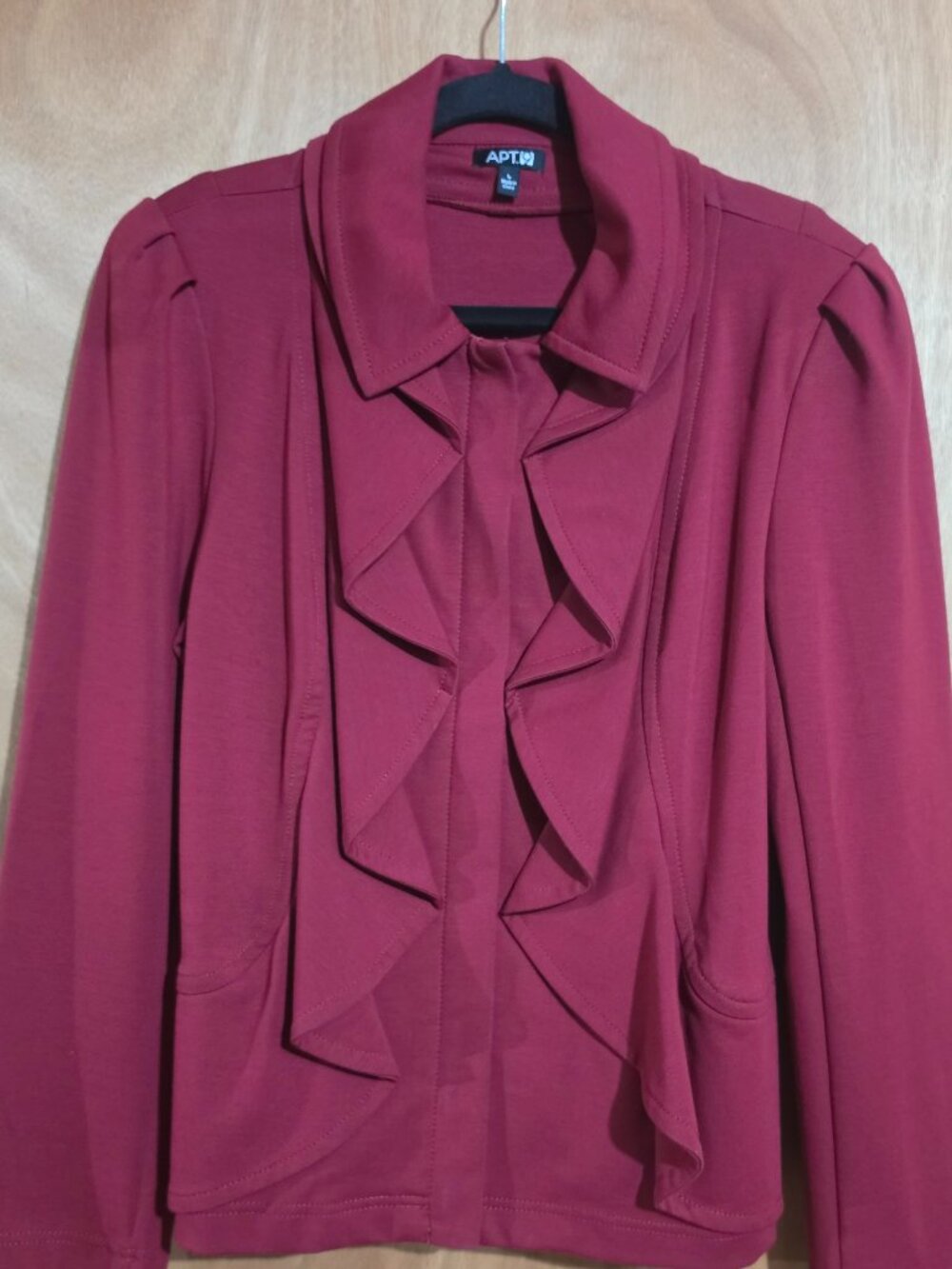 Apt 9 Ruffle Jacket - Picture 1 of 2